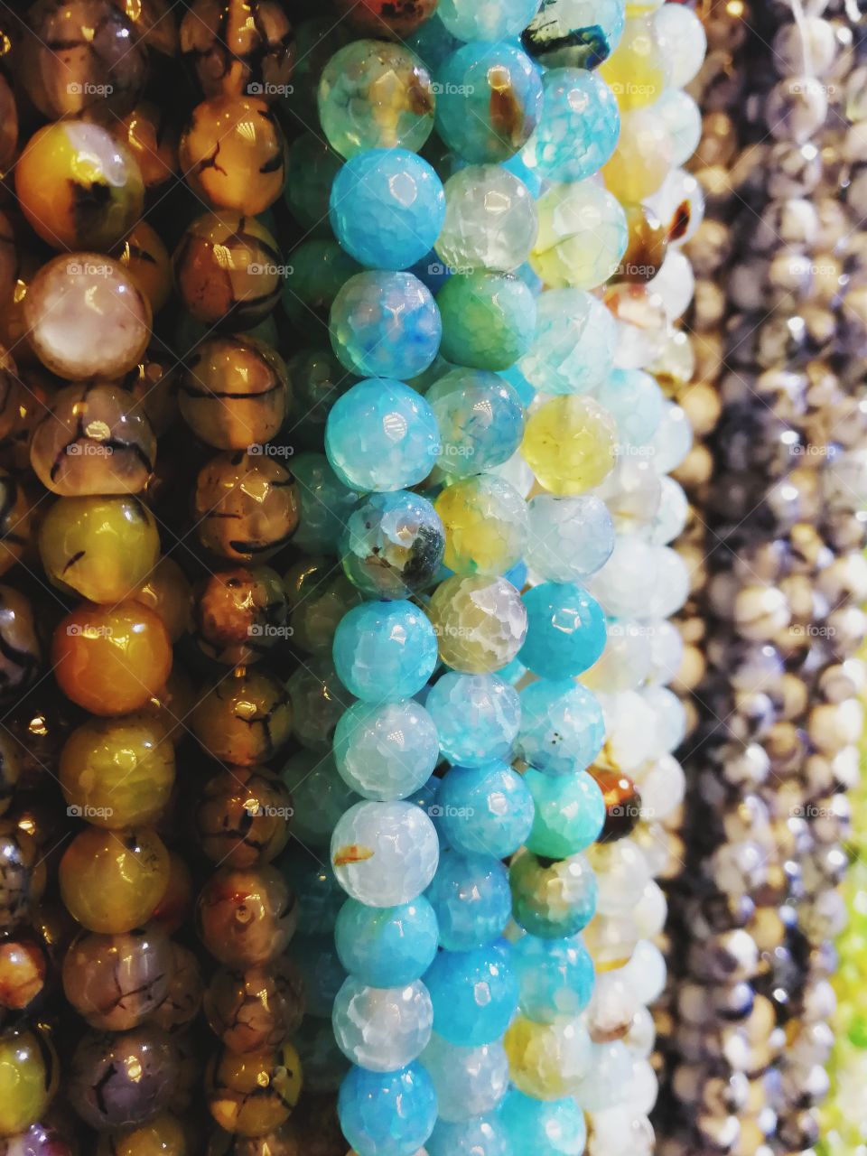 Colorful beadings