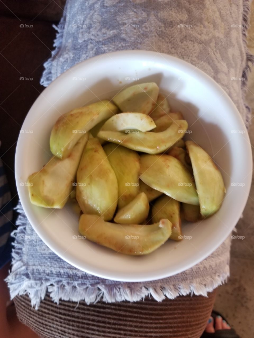 Mangos in Chili desert and limes from El Salvador