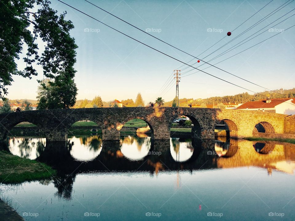 Little bridge and it's Reflection 