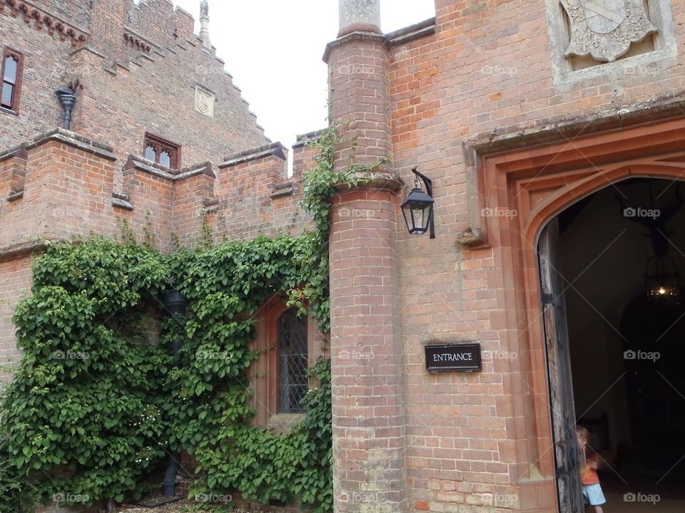 Beautiful Oxburgh castle in Norfolk uk 