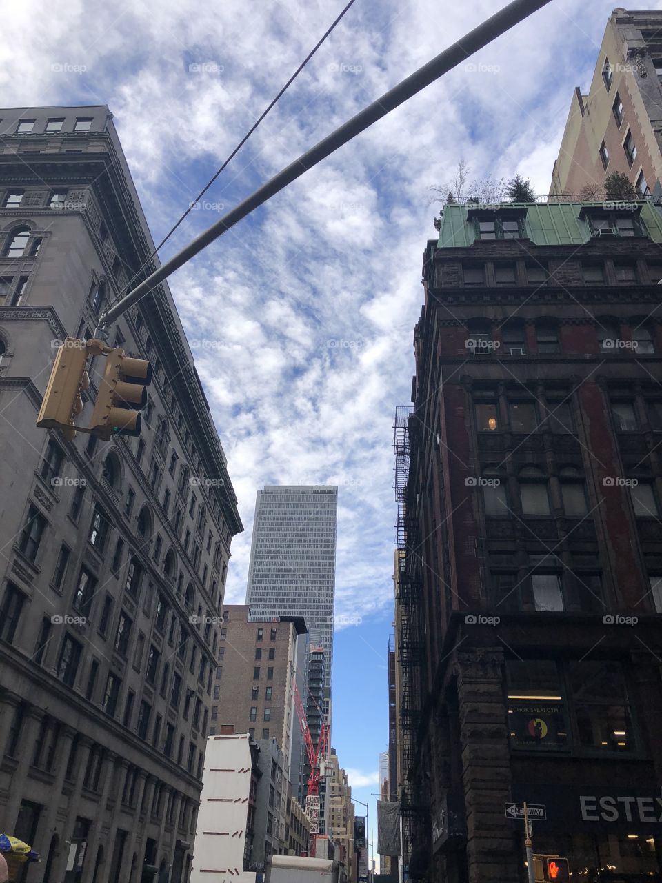 Manhattan sky.