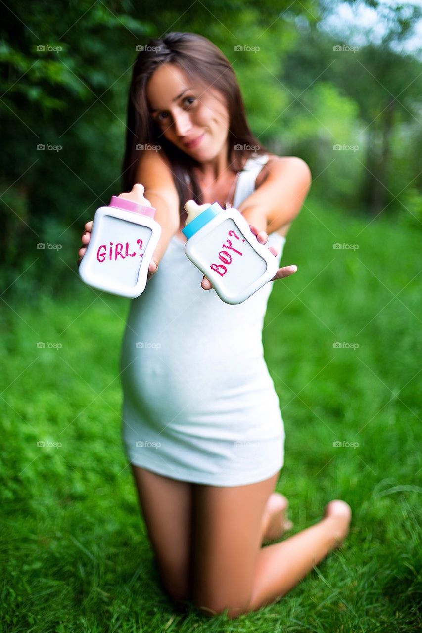 Pregnant girl 