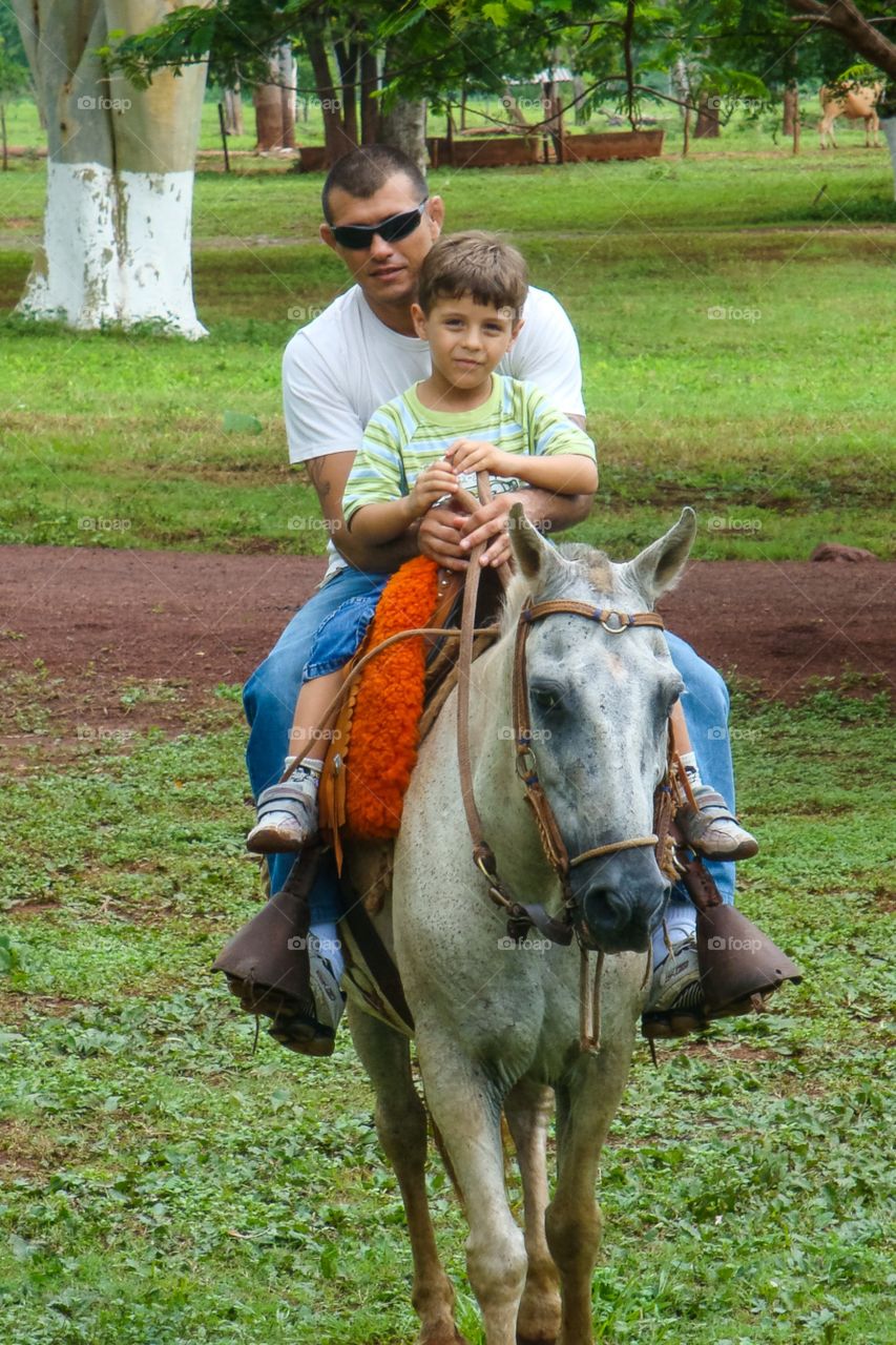 father and son