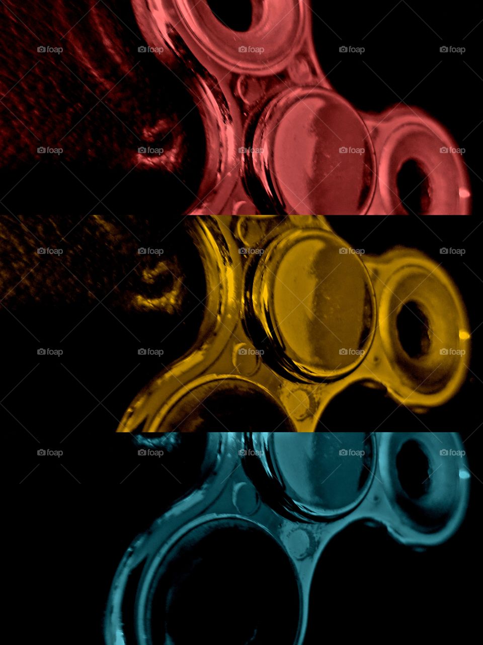 Colors of the fidget spinner