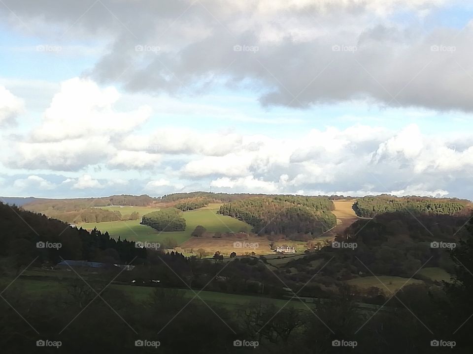 Derbyshire landscape, Uk