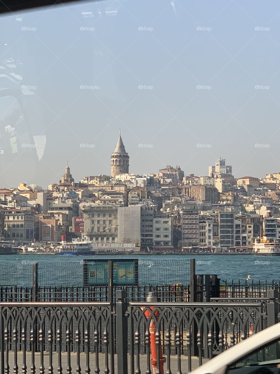 The city view of istanbul
