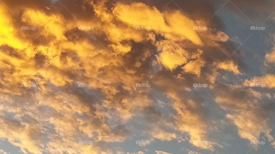 Nubes del amanecer