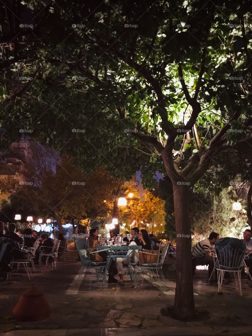 Athens by night 