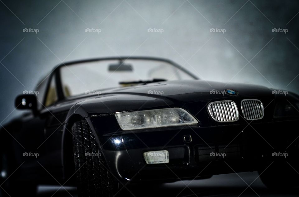 BMW model car
