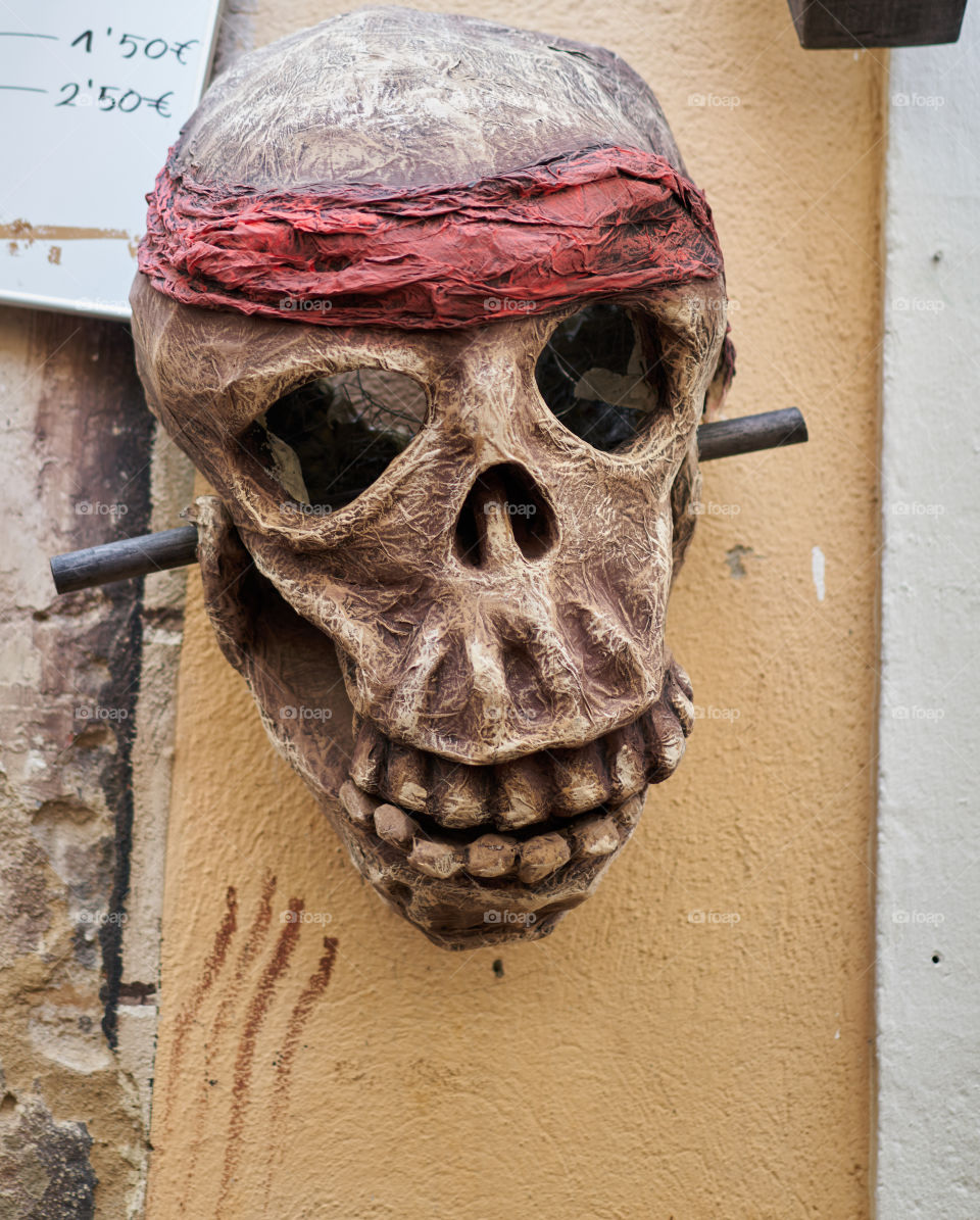 Skull decoration

