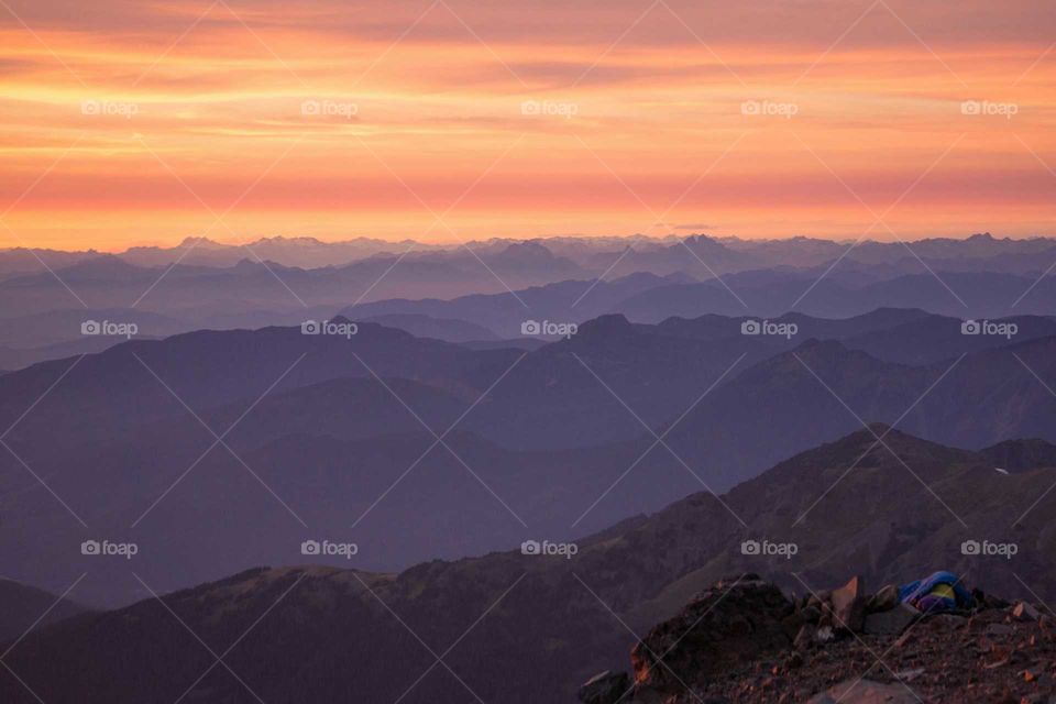 Mountain, No Person, Sunset, Dawn, Travel