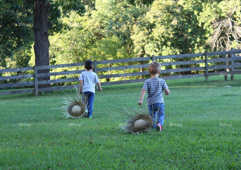 Kids having fun