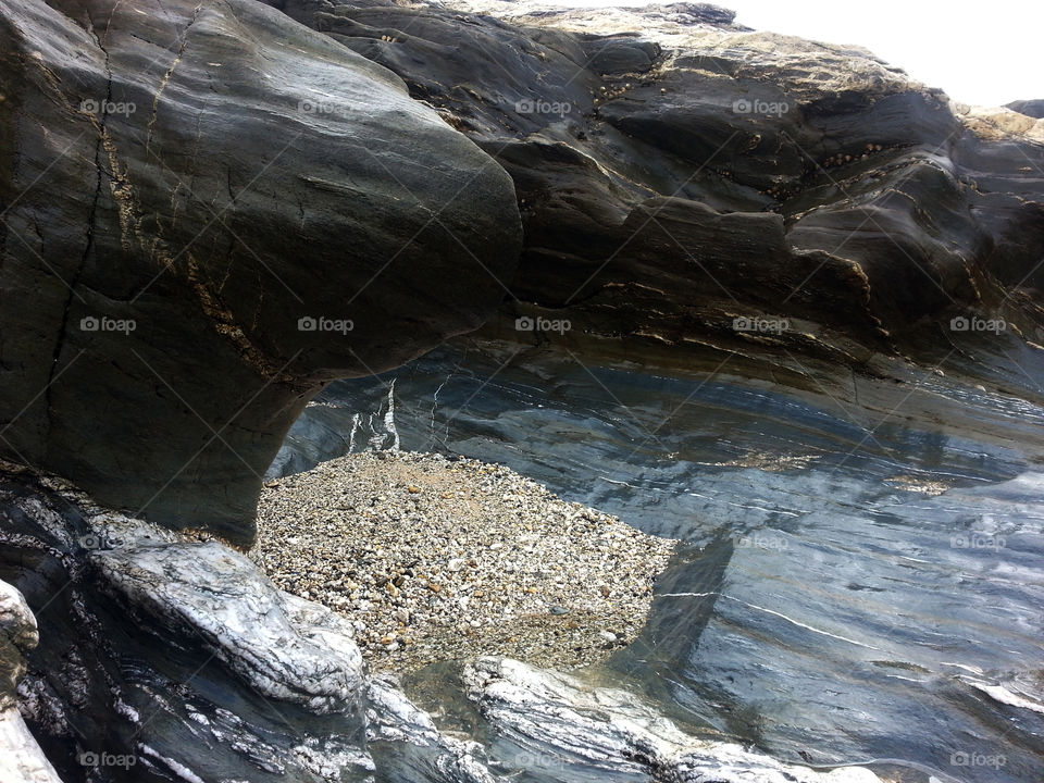 Grey as a rock. Cornwall Rocks