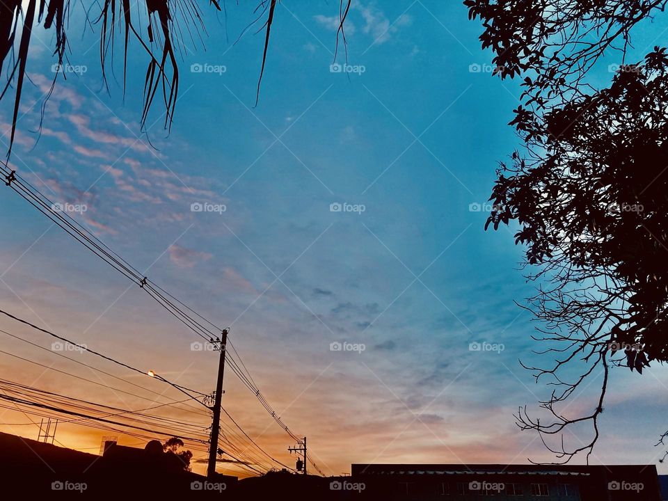 🌄🇺🇸 An extremely beautiful dawn in Jundiaí, interior of Brazil. Cheer the nature! / 🇧🇷 Um amanhecer extremamente bonito em Jundiaí, interior do Brasil. Viva a natureza! 