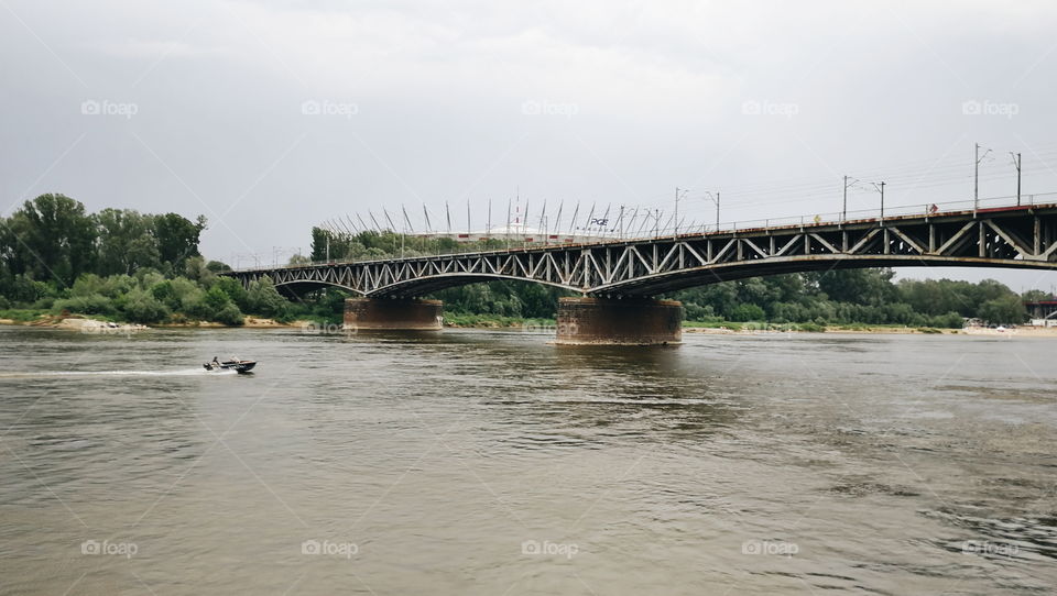 Water, Bridge, River, No Person, Travel