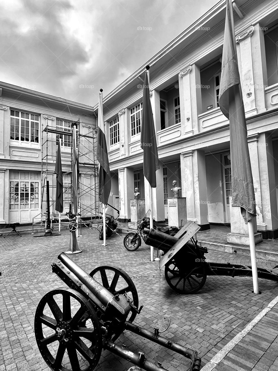 The museum and the colonial architecture 