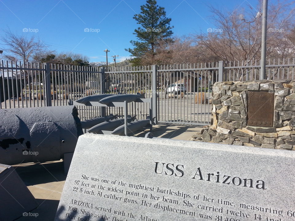 USS Arizona Memorial in California