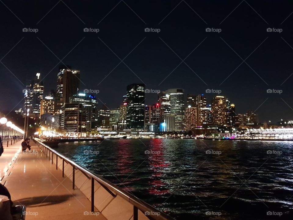 Sydney by night