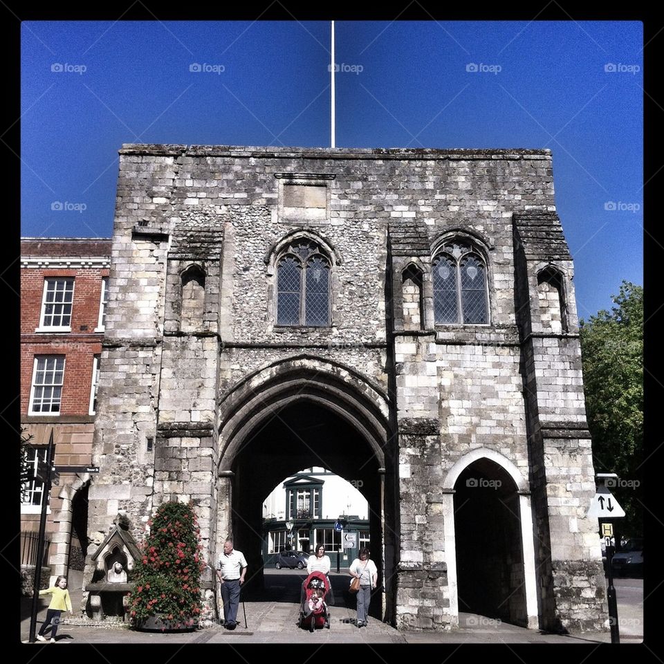 West Gate, Winchester, Hampshire 