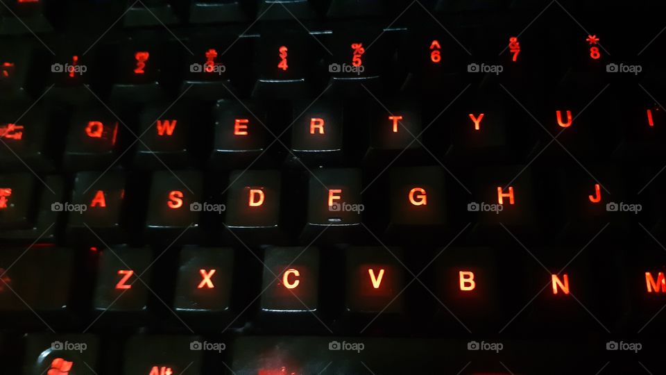 PC bright keyboard RGB