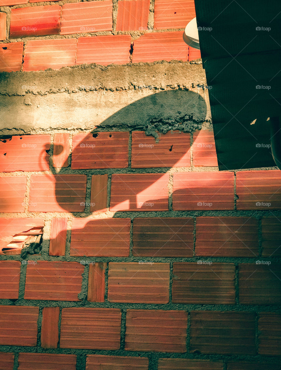 shadow of an antenna