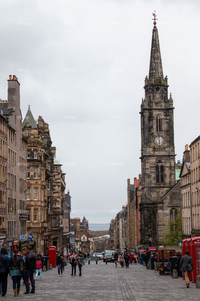 Edinburgh's royal mile 