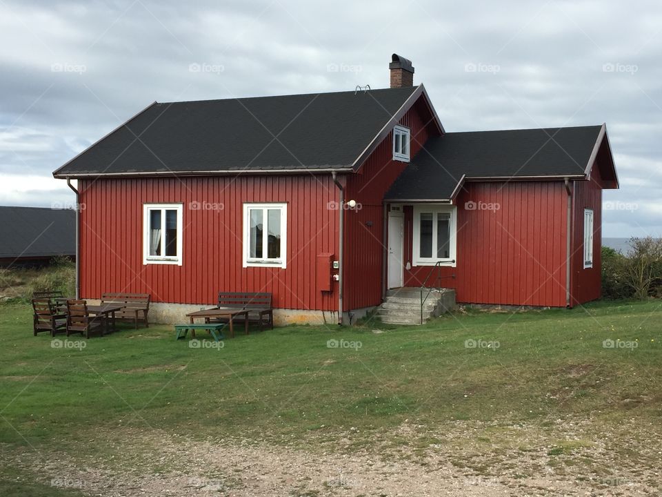 Red cottage in Sweden