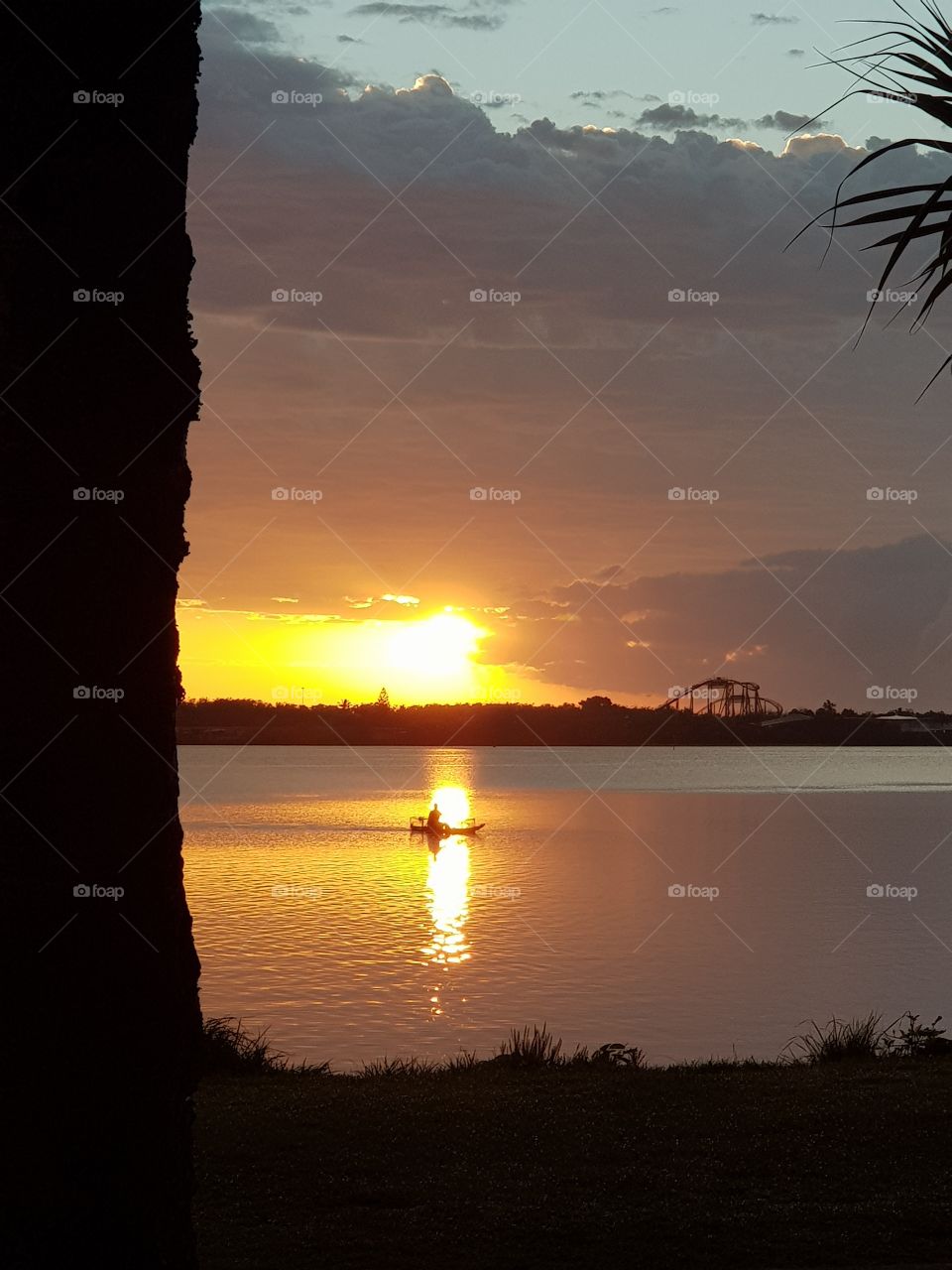 Sunrise Crab Canoeing