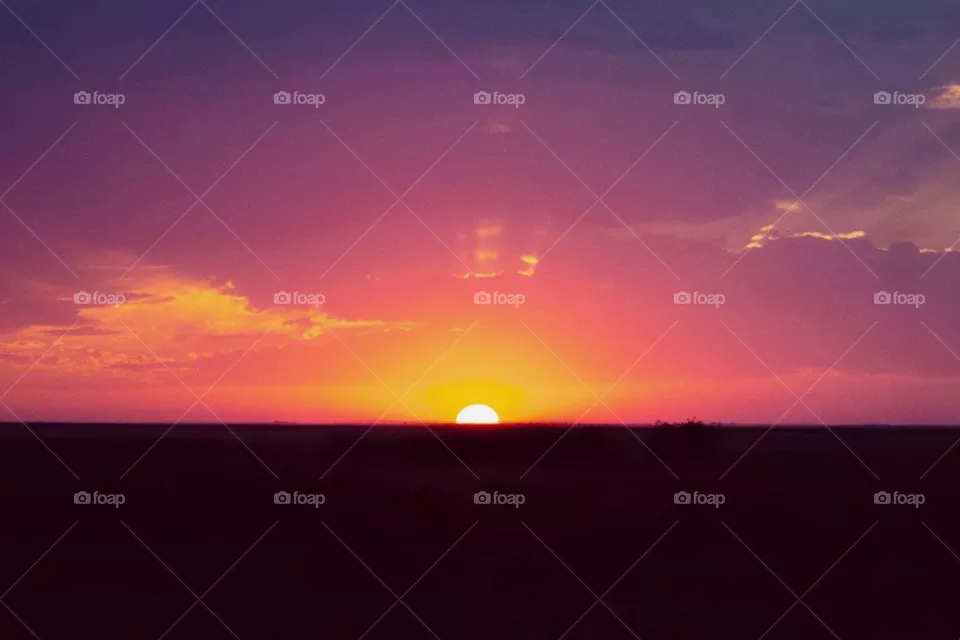 Ombré Sunset