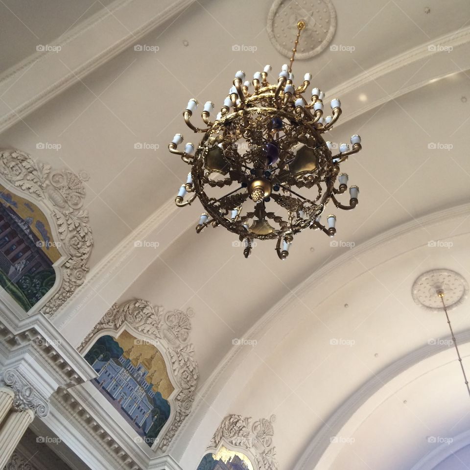 Ancient chandelier