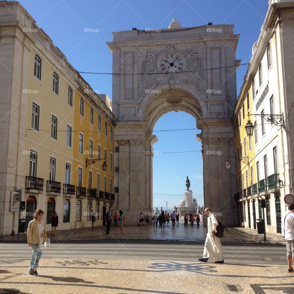 Augusto arch. Lisbon