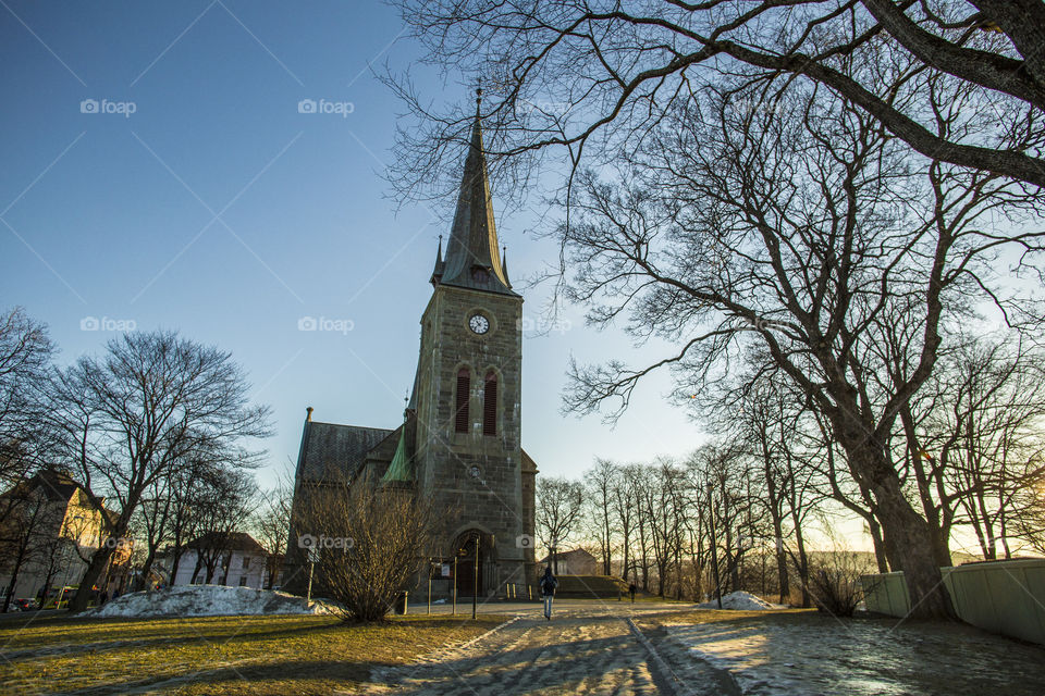 Church in Trondheim 