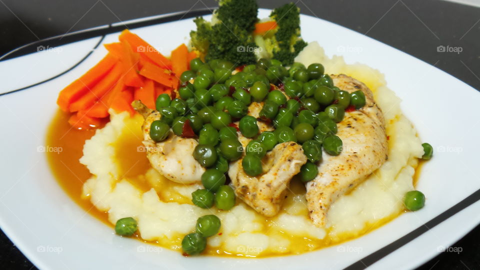 Chicken and Chilli maple glaze