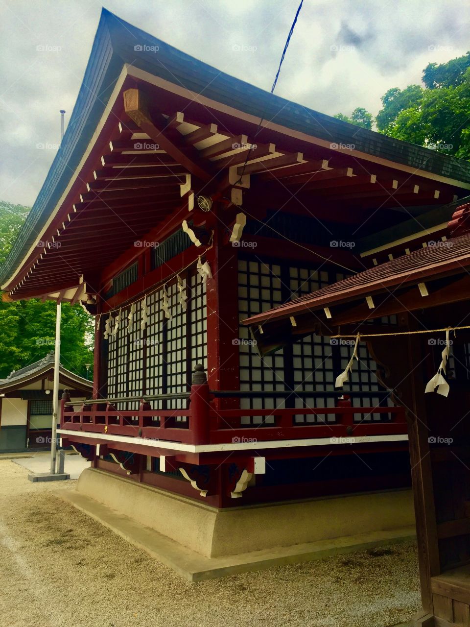 Little Windows.  Suwa Shrine.  Tachikawa , Japan