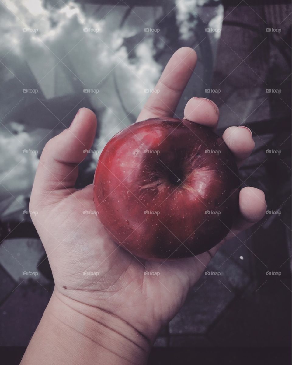 An apple a day keeps creativity flowing~