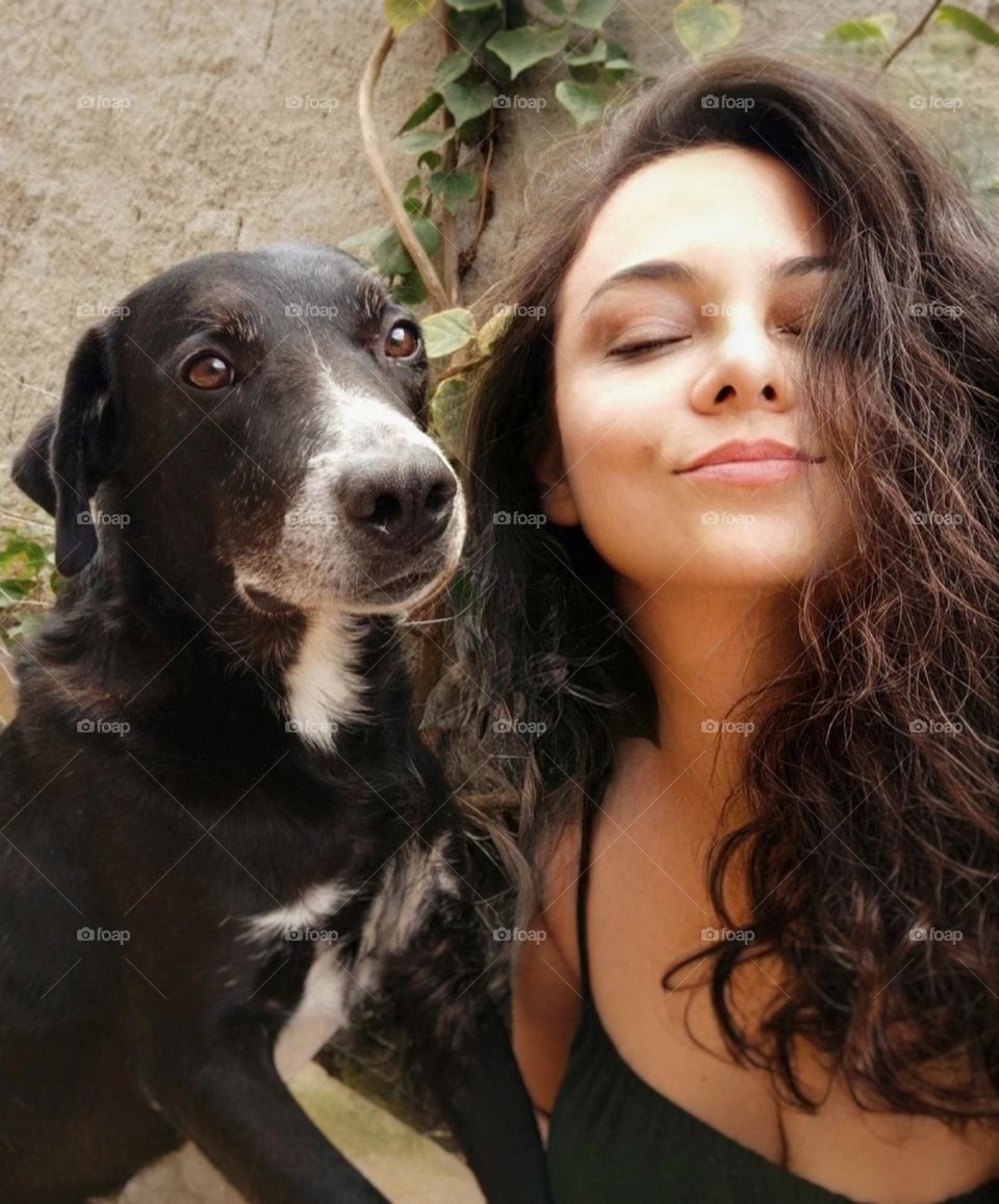 A pet is the best thing that can happen to a person! Dogs are docile and kind. It's always great to have them around, even if it's a serious day.