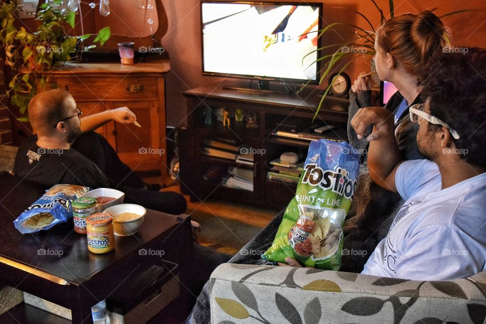 TV and Tostitos
