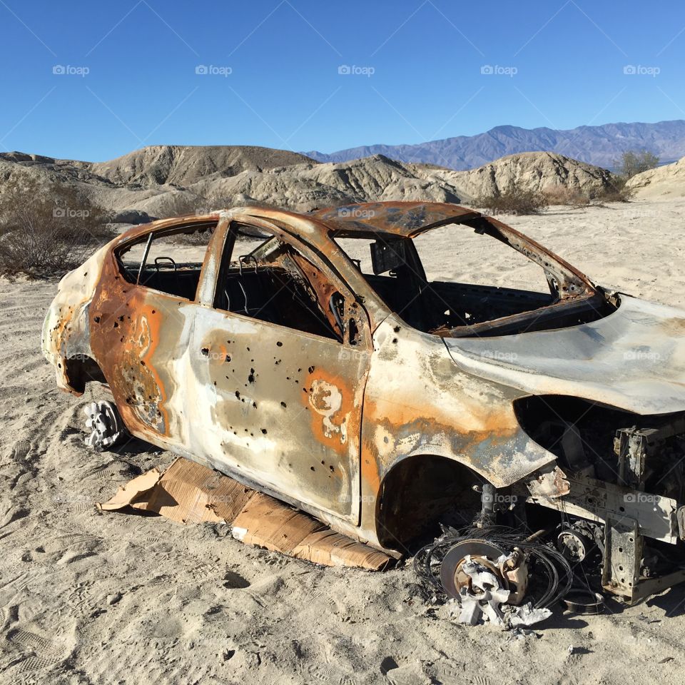 Abandonado. North Shore Ca