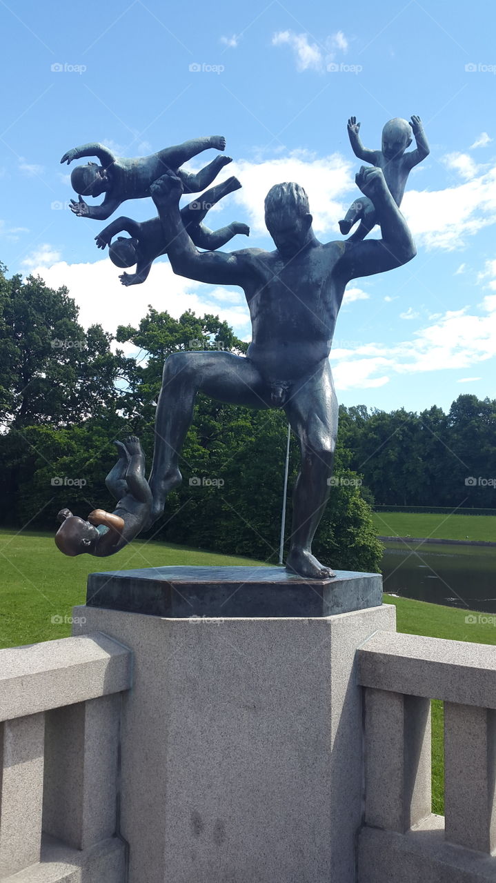 statue in vigelandsparken