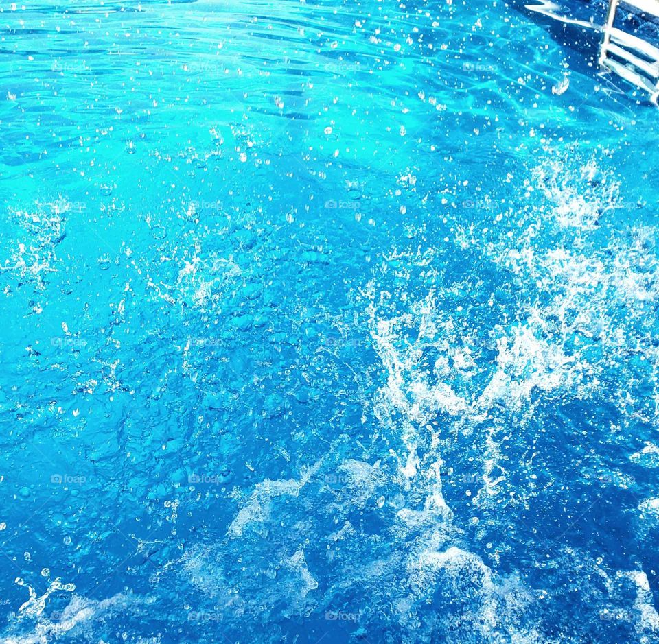 cool down in the pool