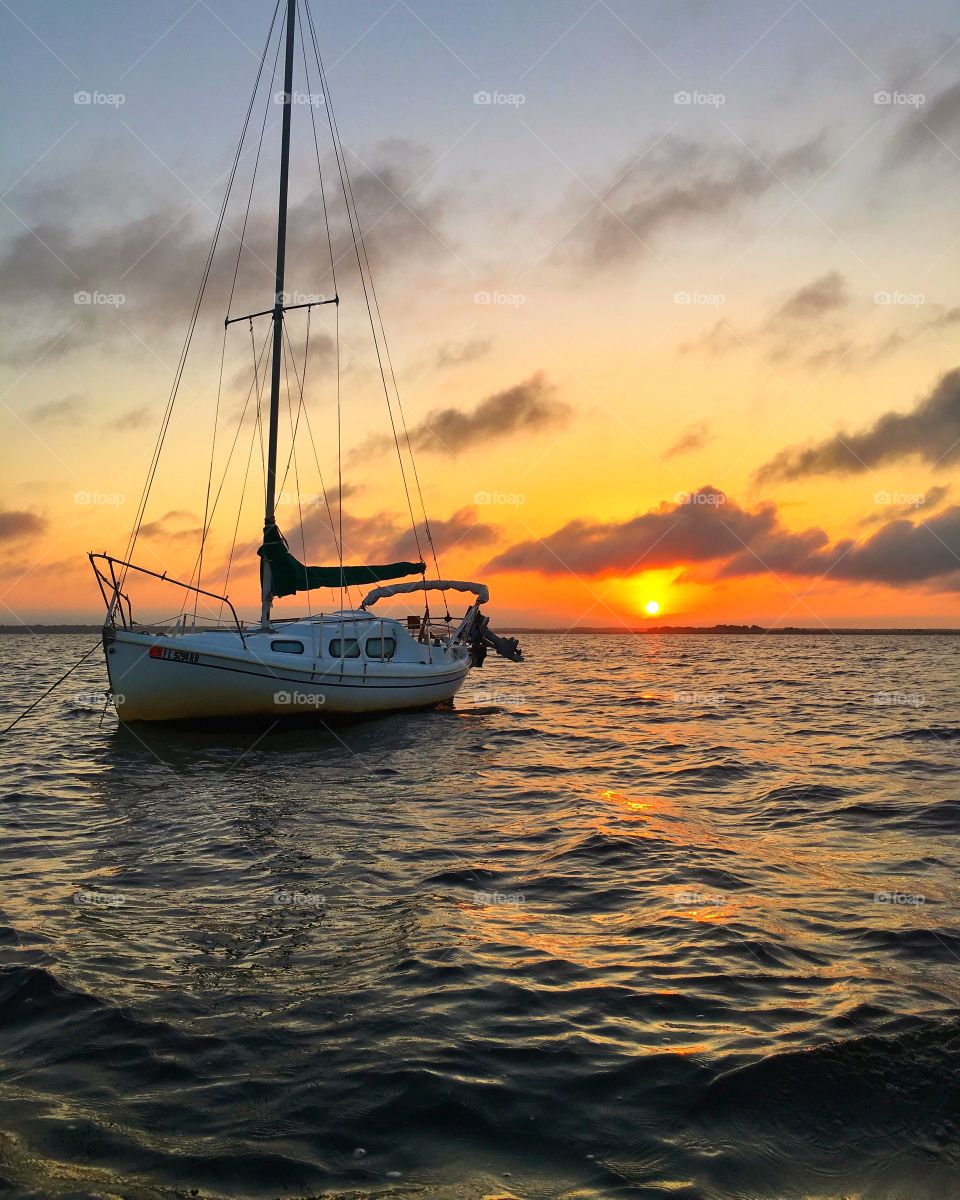 Sailboat, Water, Sea, Boat, Yacht