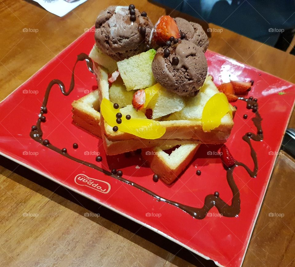Mixed Fruit assorted ice cream