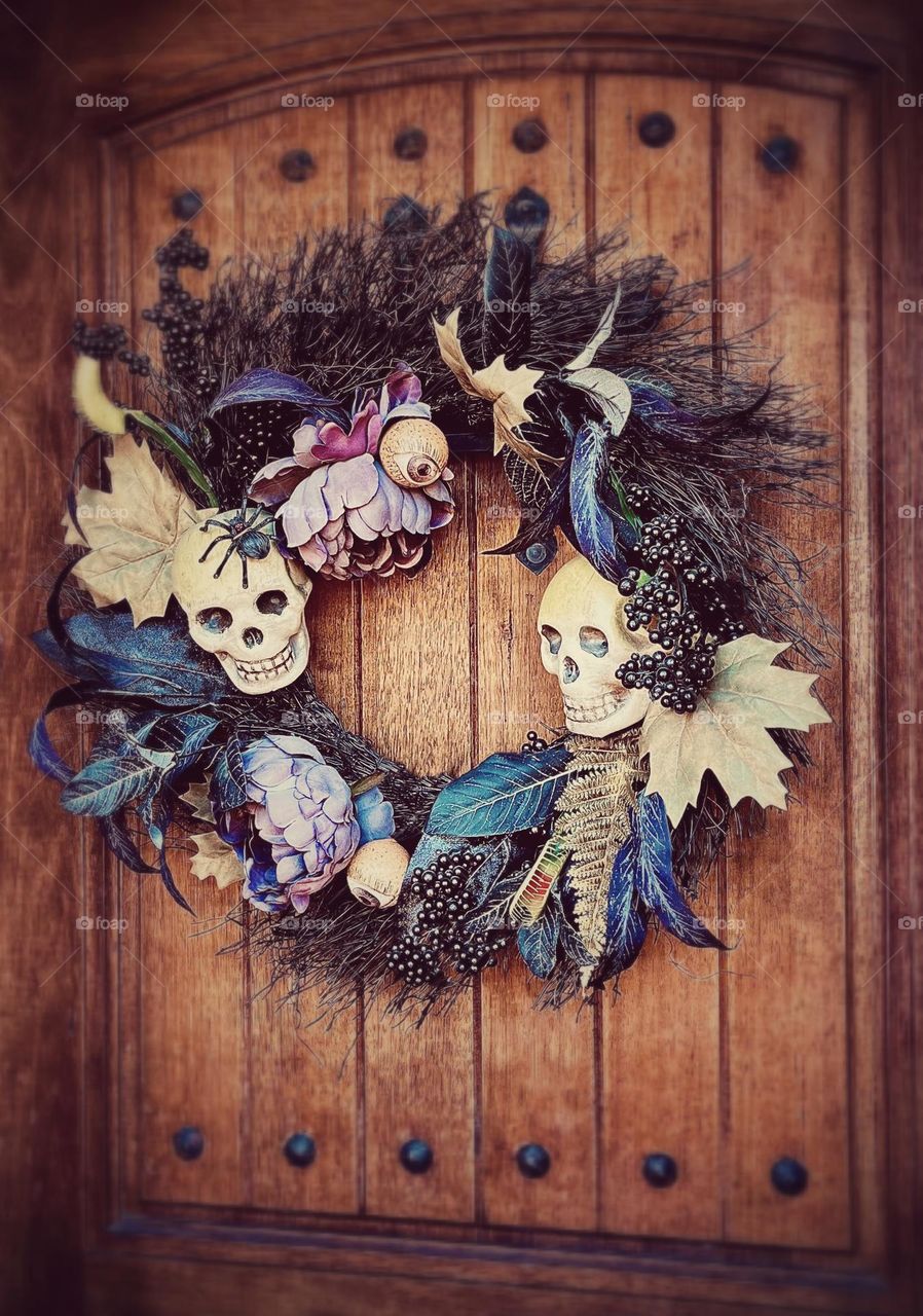 Skeleton Wreath