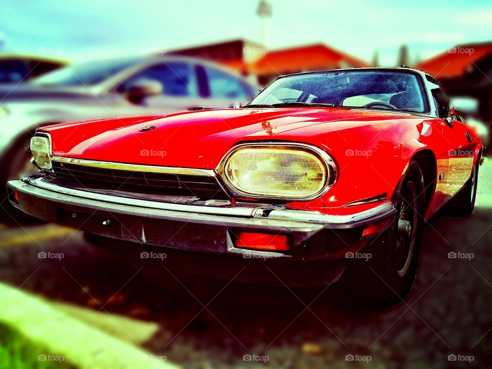Vintage Jaguar XJS. One of my favorite cars with its  gorgeous shape