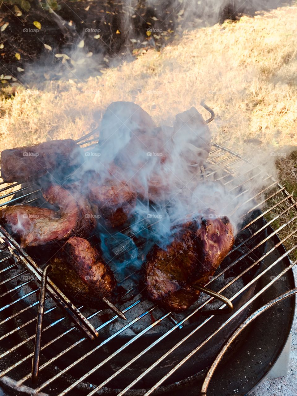 Searing picanha