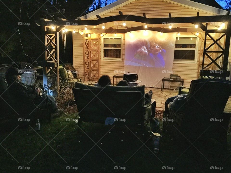 Movies in the backyard 
