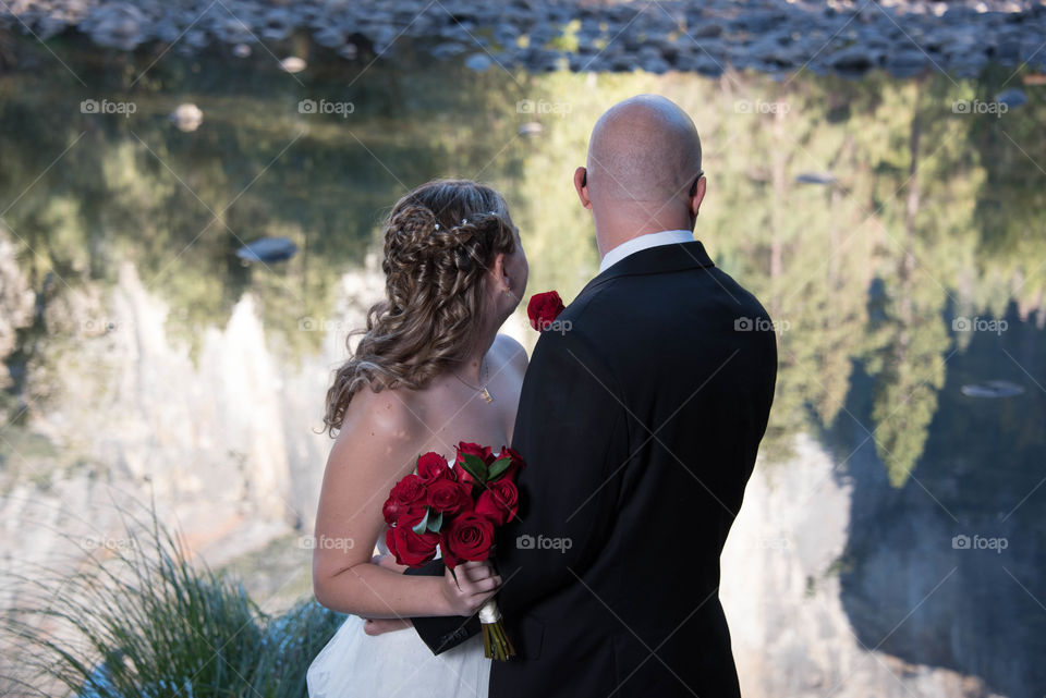 wedding in Yosemite
