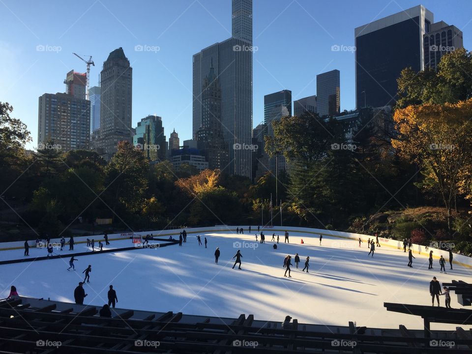 Central Park Skating 