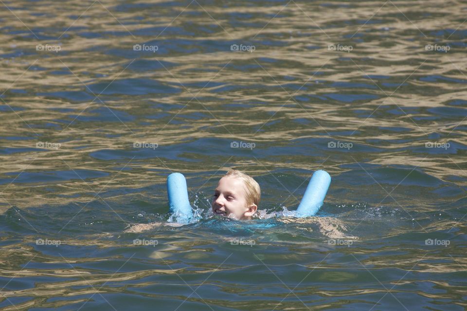 Swimming At The Lake