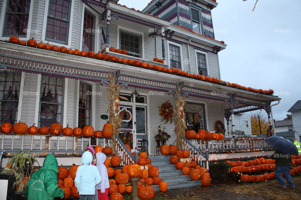 Pumpkin house